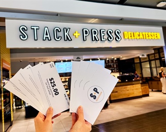 Stack + Press Delicatessen is now open – Win $100 in gift certificates!