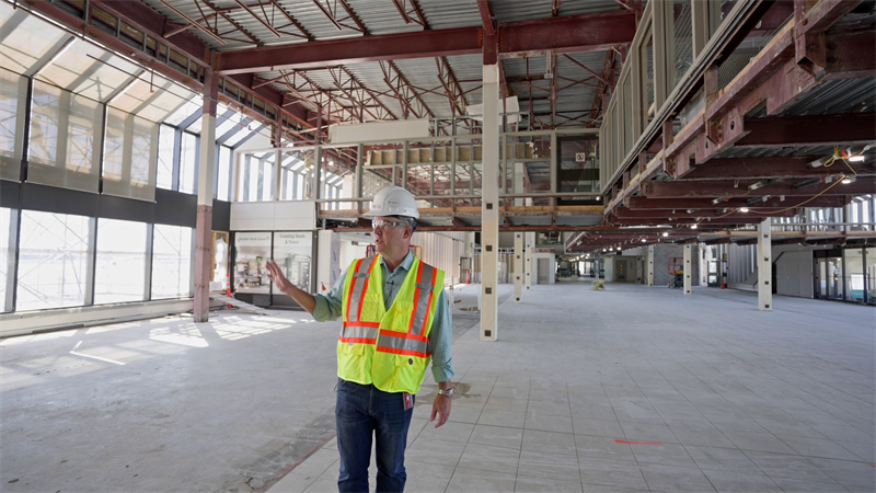 YYC Calgary Airport is one year into restoration of hail-damaged Concourse B