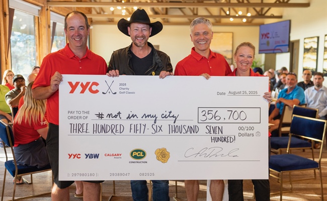 Calgary Airports raises record-breaking $356,700 to help combat human trafficking