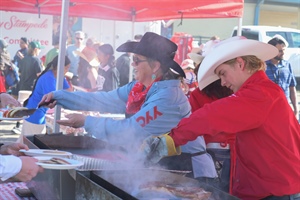 YYC serves up 2,450 pancakes to travellers at its annual Stampede Breakfast