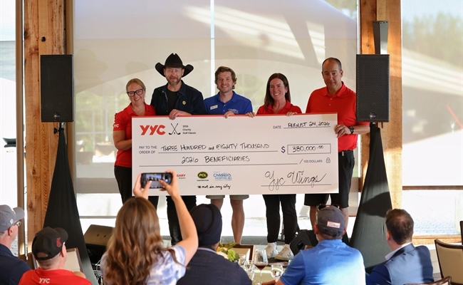 YYC Charity Golf Classic raises $380,000 for Calgary charities